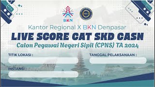 2 NOVEMBER 2024 LIVE SCORE SKD CPNS 2024 TILOK MANDIRI BKN MATARAM ASRAMA HAJI MATARAM [upl. by Macilroy]