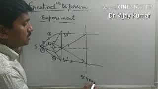 Freshnels Biprism Experiment part 1 [upl. by Direj420]