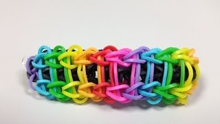 Bandaloom How to Make a Ladder Bracelet [upl. by Daveda]