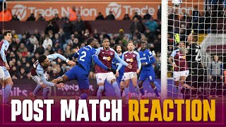 POST MATCH REACTION Aston Villa 22 Chelsea [upl. by Nort609]