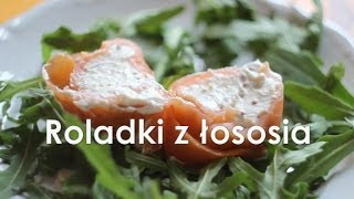 Roladki z łososia z serkiem mascarpone [upl. by Amena]