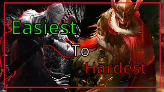 The Souls Games Ranked Easiest to Hardest [upl. by Crystal314]