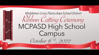 MCPASD HIGH SCHOOL CAMPUS RIBBON CUTTING ceremony [upl. by Odracir609]