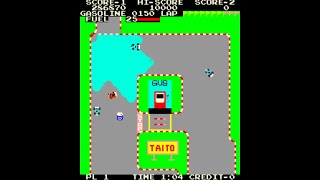 Pit amp Run  F1 Race Arcade Longplay 1984 Taito Corporation Alternate set 2 [upl. by Yrrehs]