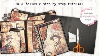 EASY folios 2 step by step tutorial [upl. by Irianat]