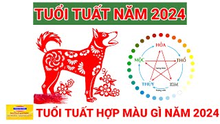 Tuổi Tuất Năm 2024  Tuổi Tuất Hợp Màu Gì Năm 2024 [upl. by Edlin]