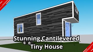 Stunning slim cantilevered tiny house [upl. by Aldon652]