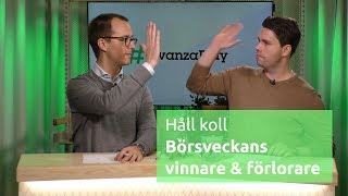 Veckans vinnare amp förlorare på börsen v39 [upl. by Wall]