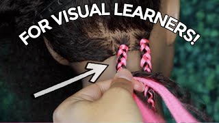 How to Braid in Weave for Visual Learners [upl. by Saxet404]