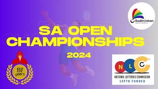 SA Open Champion 2024 Day 1  MS and WS [upl. by Ahsimed]