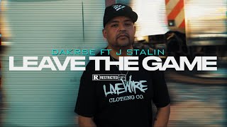 Da Krse ft JStalin  Leave The Game Music Video [upl. by Nosnaj71]