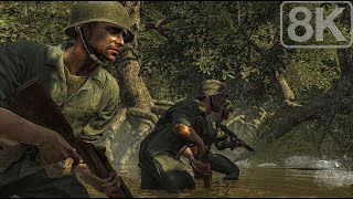 Peleliu Island 1944 Retake The Airfield Call of Duty World at War  Part 3  8K [upl. by Stoops]