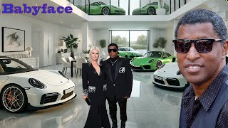 Babyfaces Los Angeles Home  New Girlfriend 3 Children Age 65 Cars and Huge Net Worth [upl. by Henderson906]