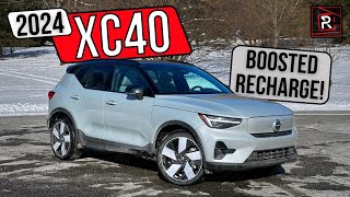 The 2024 Volvo XC40 Recharge Gets A Big Boost In Power amp Driving Range [upl. by Taryne]