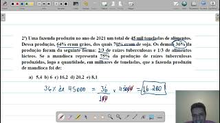 PORCENTAGEM ENEM11 [upl. by Remus]