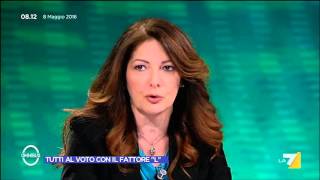 Omnibus  Tutti al voto con il fattore quotLquot Puntata 08052016 [upl. by Varhol]