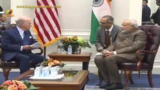 PM Modi meets KKR amp Co CEO Henry Kravis at Business Breakfast in the US [upl. by Peterson]