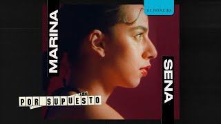 MARINA SENA  POR SUPUESTO VISUALIZER [upl. by Weywadt]