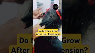 Permanent Hair Extension  why do i need refixing Do my hair grow hairextentions tg salem [upl. by Johanan]