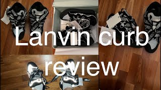 Lanvin Curb Sneaker Review  sizing tips [upl. by Meunier]