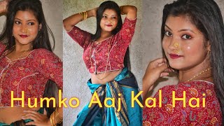 Humko Aaj Kal Hai Tribute to Madhuri DikshitDance CoverSrijani Kar [upl. by Norvin]