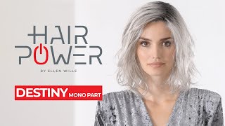 Destiny Mono Part by Ellen Wille  Hairpower Wig Collection [upl. by Omor]