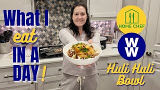 What I Eat In A Day On WW  Favorite Home Chef Meal Recreated [upl. by Acired]