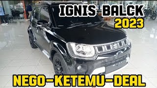 SUZUKI IGNIS WARNA HITAM HARGA UPDATE 2023 [upl. by Ennagrom]