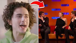 Timothee Chalamets Unbelievable Reaction to Saoirse Ronans Call Out [upl. by Lengel]