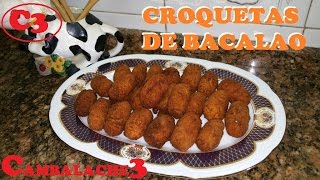 CROQUETAS DE BACALAO [upl. by Lowrance]