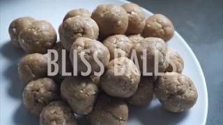 SALTED CARAMEL BLISS BALL RECIPE Vegan bikini competitor [upl. by Kenwee]