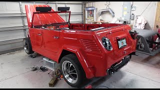 1973 VW Thing Restoration Update 719 [upl. by Malloch]