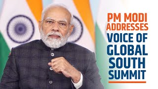 PM Modi addresses Voice of Global South Summit [upl. by Haden]