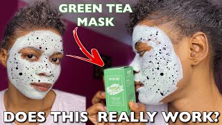 Does Dr Rashel Green Tea Clay Mask Stick really work or it’s a SCAM  Review  Nighttime skincare [upl. by Bogart228]