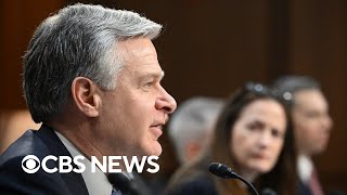 Senate Intelligence Committee holds hearing on worldwide threats  full video [upl. by Yzus480]