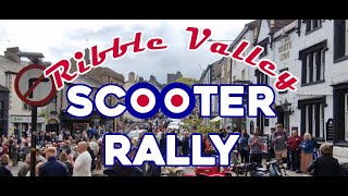 Ribble Valley Scooter Rally Mod Weekender 2023 Clitheroe Lancashire [upl. by Malvia668]