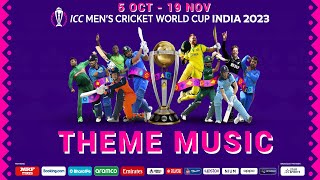 Scorecard Theme Music CWC23  ICC Mens Cricket World Cup 2023 Extended Version cwc23 music [upl. by Ttesil]