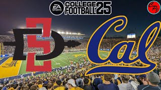 San Diego State vs CAL Week 3 College Football 25 SIM [upl. by Atahs]