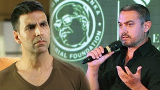 Aamir Khans SHOCKING Comment On Akshay Kumars Intolerance Remark [upl. by Daisi768]