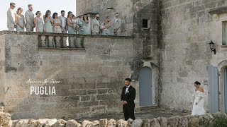 Wedding Film AampJ  Masseria Angiulli Piccolo Puglia Italy [upl. by Dwain958]