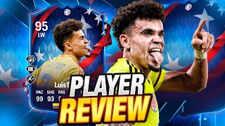 95 PATH TO GLORY LUIS DIAZ PLAYER REVIEW [upl. by Radie]