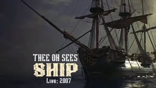 Thee Oh Sees  Ship Live  21 Grand Oakland CA 20071109 unofficial visuals [upl. by Jung]