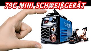 Schweißt sowas 79€ Mini Schweißgerät mit Koffer [upl. by Ylrahc207]