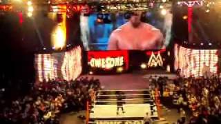 Royal Rumble 2012 Live Entrances 1 The Miz [upl. by Wrdna]