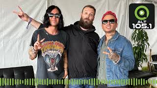 Sleeping With Sirens  ALT 1051  Louder Than Life 2024 Interview [upl. by Malet]