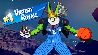 Playing Fortnite With Perfect Cell In Air Jordans [upl. by Eniad]