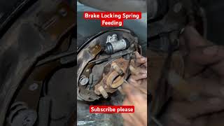 Brake Locking Spring Feeding [upl. by Titus]