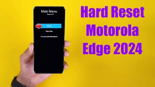 Hard Reset Motorola Edge 2024  Factory Reset Remove PatternLockPassword How to Guide [upl. by Schulz]