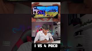 3 finger handcam gameplay solo vs squad poco x3 pro 60fps 120hz 360hz game turbo SD860 Prosecser 4kr [upl. by Siron]