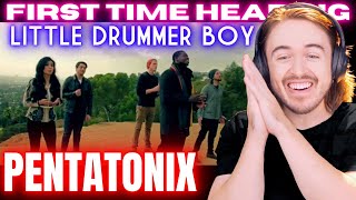 Pentatonix  quotLittle Drummer Boyquot Reaction FIRST TIME HEARING [upl. by Anohs]